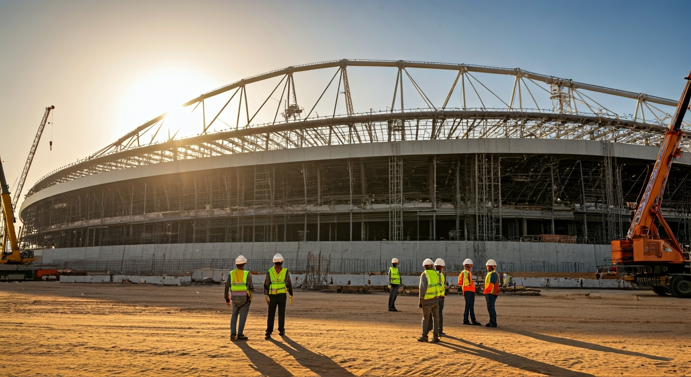 Ile osób zginęło podczas budowy stadionów w Katarze?